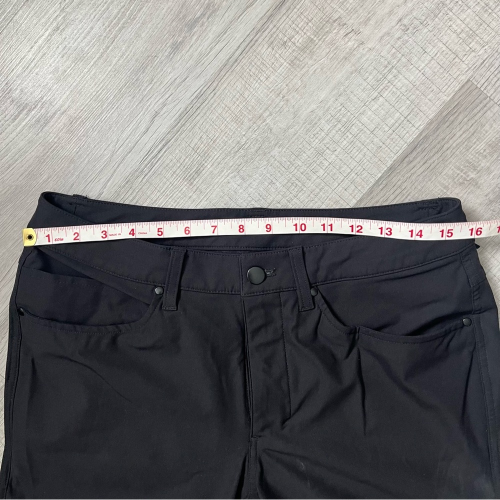 LULULEMON ABC Slim-Fit Pant 28" *Warpstreme Black Size 30 - Picture 11 of 13